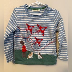 Jojo Maman Bebe London Themed Long Sleeve Shirt